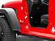 Steinjager Stationary Foot Pegs; Red Baron (18-24 Jeep Wrangler JL)
