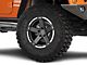 Rovos Wheels Danakil Matte Black with Machined Lip Wheel; 17x9 (07-18 Jeep Wrangler JK)