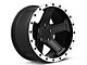 Rovos Wheels Tenere Matte Black with Machined Lip Wheel; 17x9 (99-04 Jeep Grand Cherokee WJ)