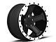 Rovos Wheels Tenere Matte Black with Machined Lip Wheel; 17x9 (18-24 Jeep Wrangler JL)