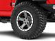 Rovos Wheels Tenere Charcoal with Machined Lip Wheel; 17x9 (18-24 Jeep Wrangler JL)