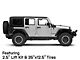 Rovos Wheels Kalahari Matte Black with Machined Lip Wheel; 17x9 (07-18 Jeep Wrangler JK)