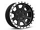 Rovos Wheels Kalahari Matte Black with Machined Lip Wheel; 17x9 (99-04 Jeep Grand Cherokee WJ)