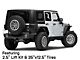 Rovos Wheels Kalahari Charcoal with Machined Lip Wheel; 17x9 (07-18 Jeep Wrangler JK)