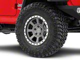 Rovos Wheels Kalahari Charcoal with Machined Lip Wheel; 17x9; -6mm Offset (18-26 Jeep Wrangler JL)