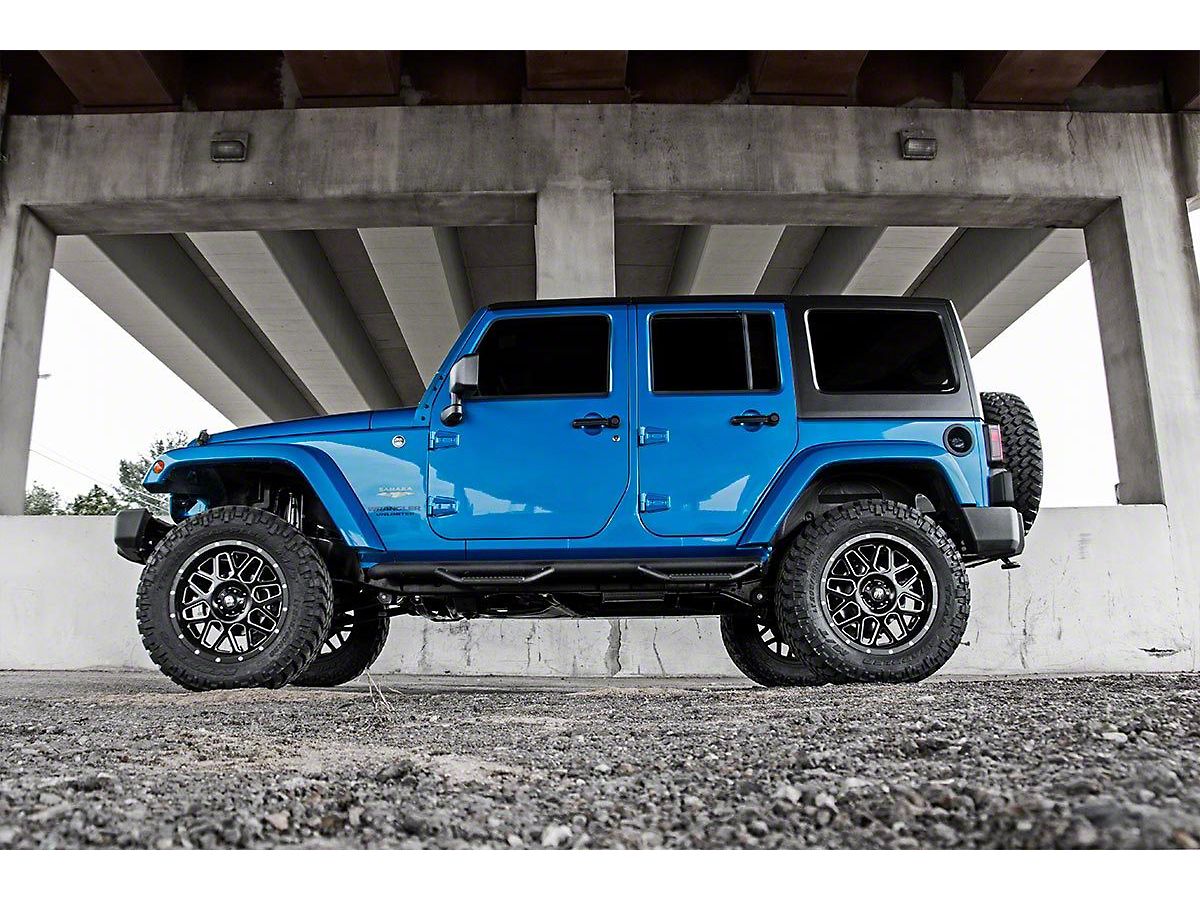 Rough Country 3 5 In Suspension Lift Kit W Control Arm Drop Brackets 07 18 Jeep Wrangler Jk 4 Door