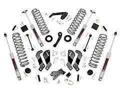 Rough Country 3.50-Inch Suspension Lift Kit with Control Arm Drop Brackets (07-18 Jeep Wrangler JK 2-Door)