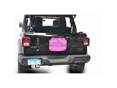 Steinjager Spare Tire Carrier Delete Plate; Pinky (18-24 Jeep Wrangler JL)