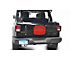 Steinjager Spare Tire Carrier Delete Plate; Red Baron (18-24 Jeep Wrangler JL)