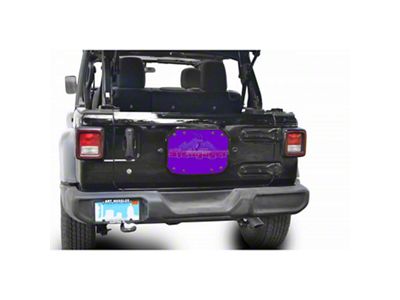 Steinjager Spare Tire Carrier Delete Plate; Sinbad Purple (18-24 Jeep Wrangler JL)