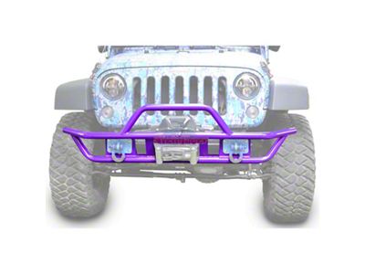Steinjager Tube Front Bumper; Sinbad Purple (07-18 Jeep Wrangler JK)