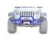 Steinjager Tube Front Bumper; Southwest Blue (07-18 Jeep Wrangler JK)