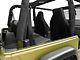 Rugged Ridge Front and Rear Seat Covers; Black/Gray (97-06 Jeep Wrangler TJ)