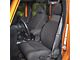 Rugged Ridge Front and Rear Seat Covers; Black (07-18 Jeep Wrangler JK 2-Door)