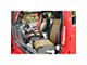 Rugged Ridge Front and Rear Seat Covers; Black/Tan (11-18 Jeep Wrangler JK 2-Door)