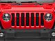 T-REX Grilles Sport Series Grille Insert; Black (18-23 Jeep Wrangler JL w/o TrailCam, Excluding Rubicon 392)