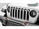 T-REX Grilles Stealth Torch Series Grille Insert with LED Lights; Black (18-23 Jeep Wrangler JL w/o TrailCam, Excluding Rubicon 392)