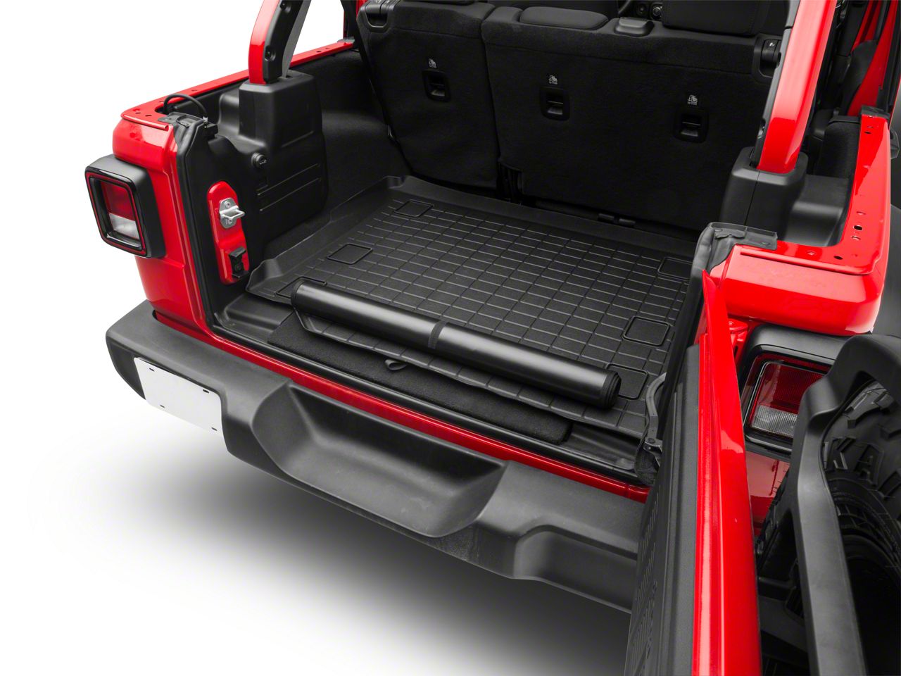 Weathertech Jeep Wrangler DigitalFit Cargo Liner with Bumper Protector ...