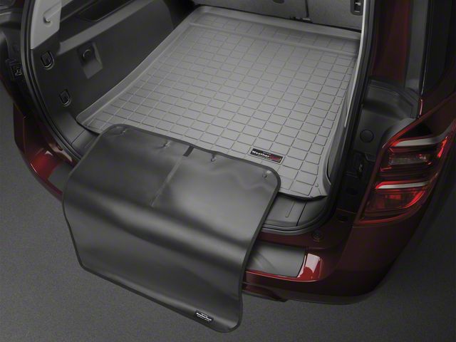 Weathertech DigitalFit Cargo Liner with Bumper Protector; Gray (04-06 Jeep Wrangler TJ Unlimited)