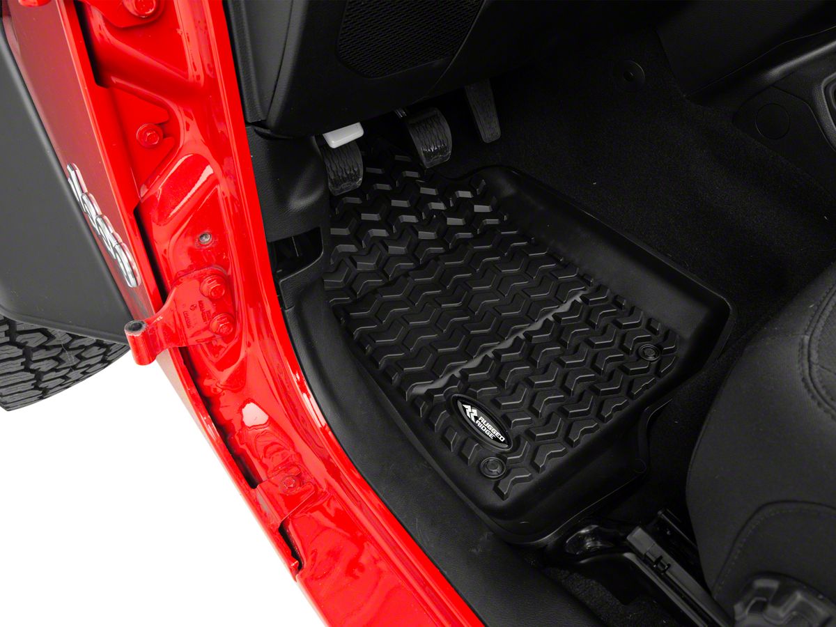 Rugged Ridge Jeep Wrangler All Terrain Front Rear Floor Mats