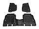 Rugged Ridge All-Terrain Front and Rear Floor Liners; Black (18-24 Jeep Wrangler JL 4-Door, Excluding 4xe)