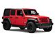 DV8 Offroad Boxed Rock Slider Steps; Black (18-24 Jeep Wrangler JL 4-Door)