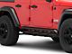 DV8 Offroad Tubular Rock Sliders; Black (18-24 Jeep Wrangler JL 4-Door)