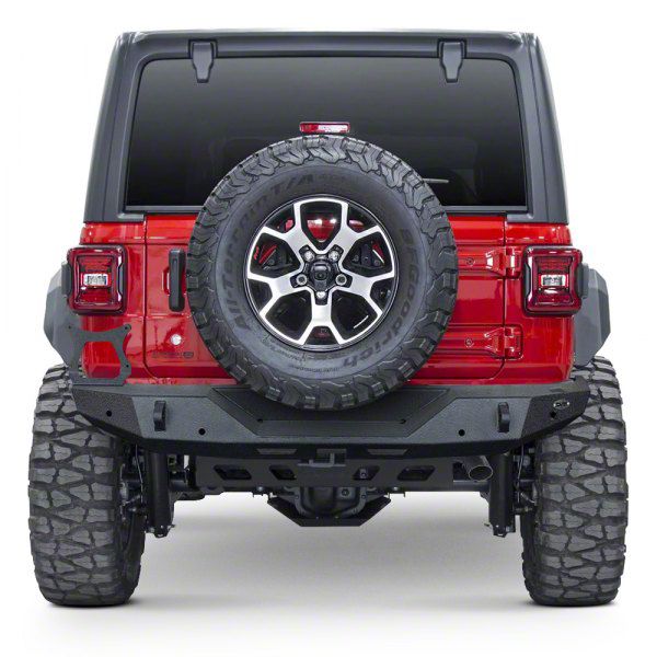 DV8 Offroad Jeep Wrangler High Clearance Rear Bumper RBJL-06 (18-23 ...