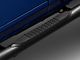 RedRock 3-Inch Round Curved Side Step Bars; Textured Black (18-24 Jeep Wrangler JL 2-Door)