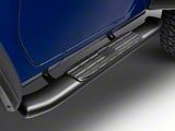 RedRock PNC Side Step Bars; Textured Black (18-26 Jeep Wrangler JL 2-Door)