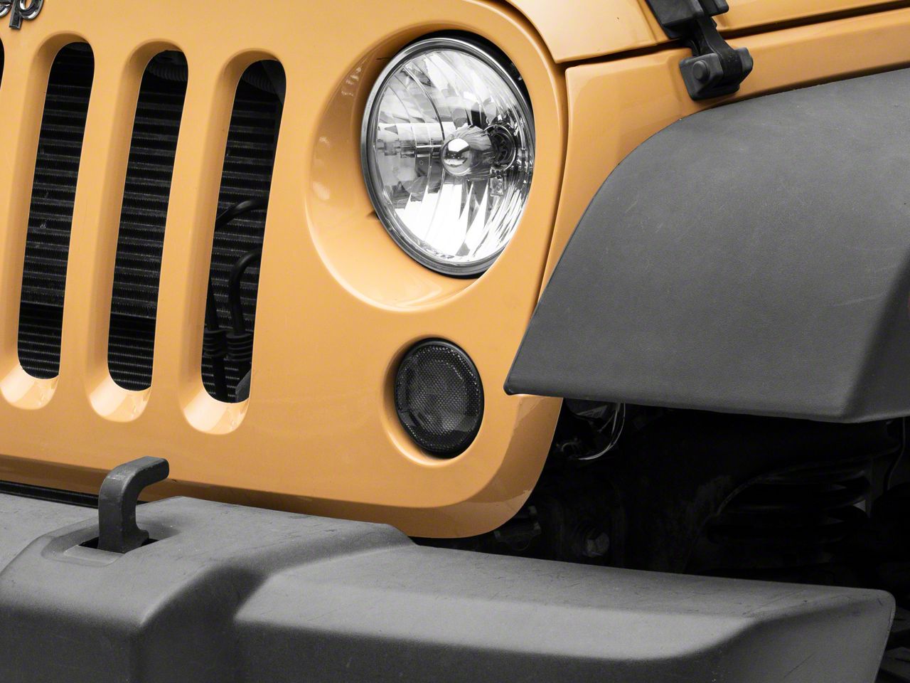 Raxiom Jeep Wrangler Axial Series LED Turn Signals with Halo; Smoked  J127017 (07-18 Jeep Wrangler JK) Free Shipping