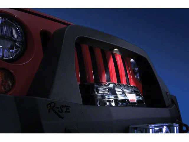 Rock-Slide Engineering Rigid Series Bullbar Light Kit (07-18 Jeep Wrangler JK)