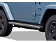 5-Inch iStep Running Boards; Hairline Silver (07-18 Jeep Wrangler JK 2-Door)