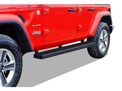 Dv8 Off Road Jeep Wrangler Tubular Rock Slider Steps Black Srjl