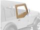 Bestop Upper Door Skins and Frames for Factory Soft Top; Spice (88-95 Jeep Wrangler YJ w/ Half Doors)