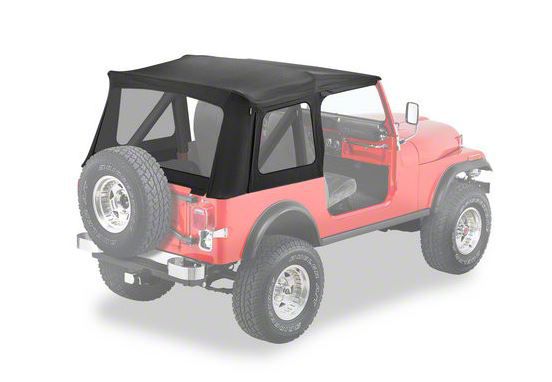 Bestop Jeep Wrangler Supertop Classic Replacement Skins with Clear ...