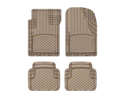 Weathertech AVM Trim-to-Fit 4-Piece Front and Rear Liners; Tan (Universal; Some Adaptation May Be Required)