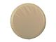 Spare Tire Cover with Camera Port; Solid Tan (18-24 Jeep Wrangler JL)
