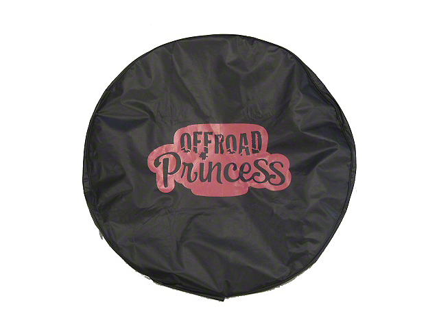 Pink Off-Road Princess Spare Tire Cover with Camera Port (18-23 Jeep Wrangler JL)