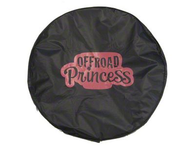 Pink Off-Road Princess Spare Tire Cover with Camera Port (18-24 Jeep Wrangler JL)