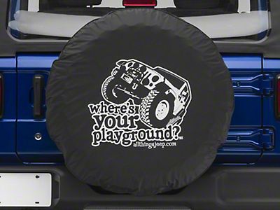 R15 FUWAY New PU Leather Spare Wheel Covers for Jeep Wrangler YJ TJ JK Rubicon 1995-2016 