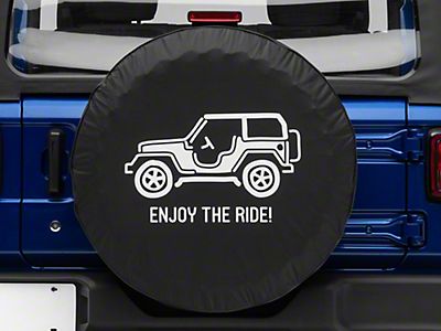 MOTALIN Los Muertos Sugar Skulls Spare Tire Cover Wheel Tire Cover Fit for Jeep Wrangler Camper 14In 