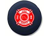Fire Rescue Spare Tire Cover (66-18 Jeep CJ5, CJ7, Wrangler YJ, TJ & JK)