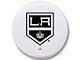Los Angeles Kings Spare Tire Cover with Camera Port; White (18-24 Jeep Wrangler JL)