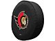 Ottawa Senators Spare Tire Cover; Black (66-18 Jeep CJ5, CJ7, Wrangler YJ, TJ & JK)