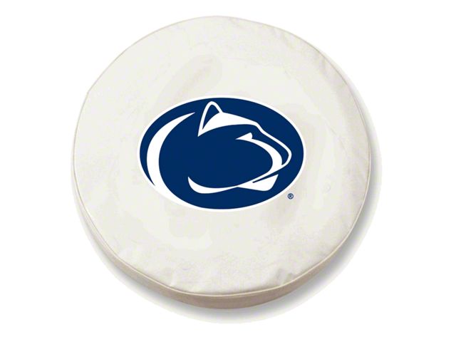 Penn State University Spare Tire Cover with Camera Port; White (21-24 Bronco)