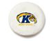 Kent State University Spare Tire Cover with Camera Port; White (18-24 Jeep Wrangler JL)