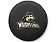 Wright State University Spare Tire Cover with Camera Port; Black (18-24 Jeep Wrangler JL)
