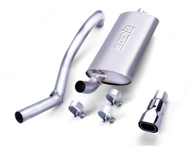 Borla Touring Cat-Back Exhaust with Polished Tip (97-99 Jeep Wrangler TJ)