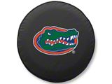 University of Florida Spare Tire Cover with Camera Port; Black (18-26 Jeep Wrangler JL)